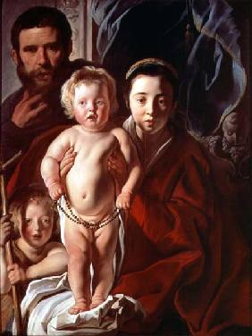 The Holy Family with St. John the Baptist