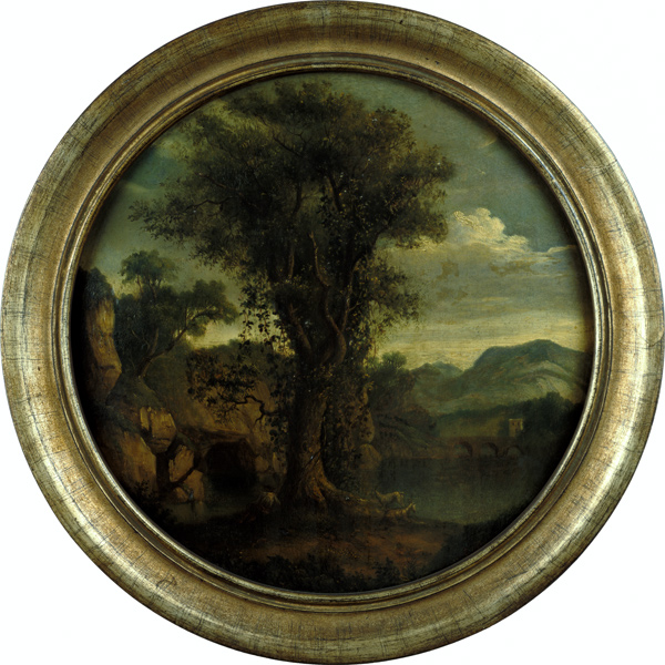 Landschaft im Tal von La Cava from Jacob Philipp Hackert