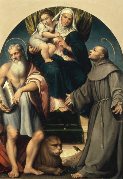 Jacopo Bassano / St. Anna & Saints from Jacopo Bassano