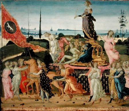 Triumph of Chastity from Jacopo del Sellaio