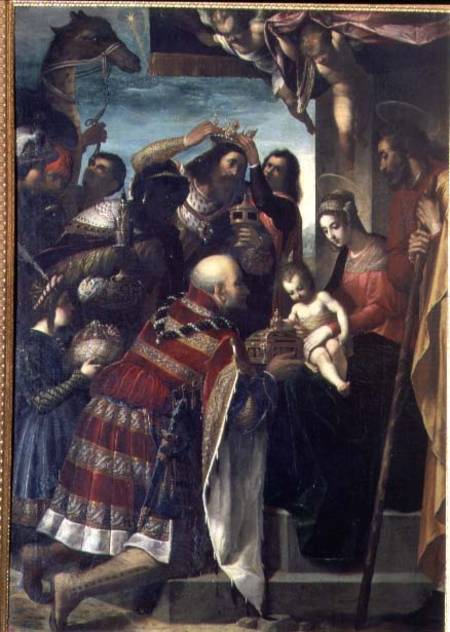Adoration of the Magi from Jacopo Ligozzi