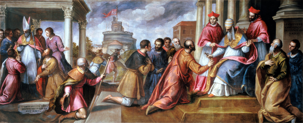 Pius II Gives Cross / Palma il Giovane from Jacopo Palma il Giovane