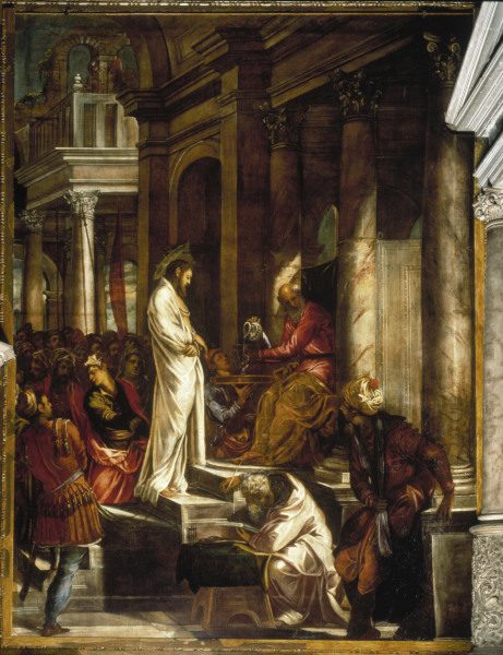 Christ before Pilate / Tintoretto from Jacopo Robusti Tintoretto