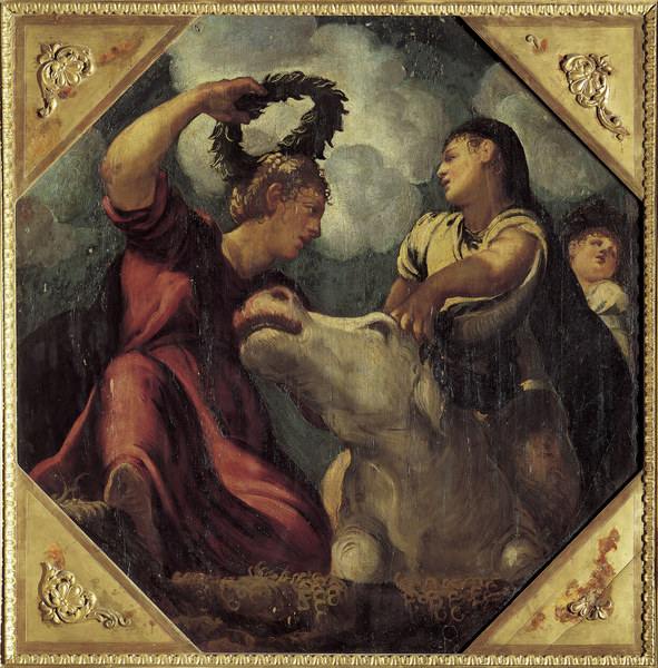 J.Tintoretto / Rape of Europa / c.1541 from Jacopo Robusti Tintoretto