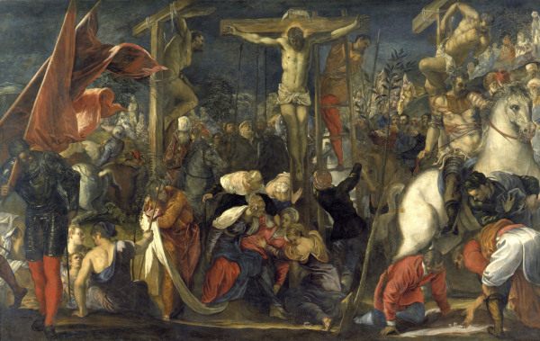 The Crucifixion / Tintoretto / 1554 from Jacopo Robusti Tintoretto
