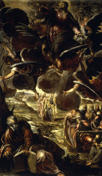Tintoretto, Ascension of Christ from Jacopo Robusti Tintoretto
