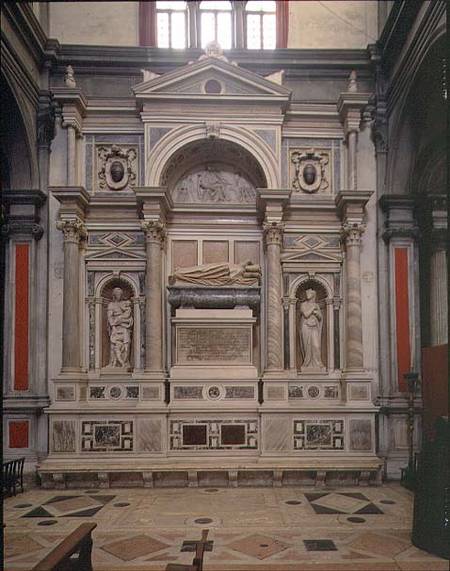 Funeral Monument of Doge Francesco Venier from Jacopo Sansovino