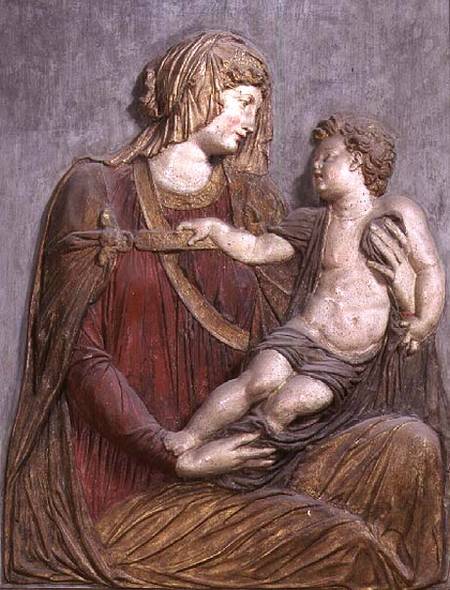 Madonna and Child, relief from Jacopo Sansovino