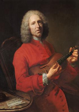 Jean-Philippe Rameau (1683-1764) with a Violin