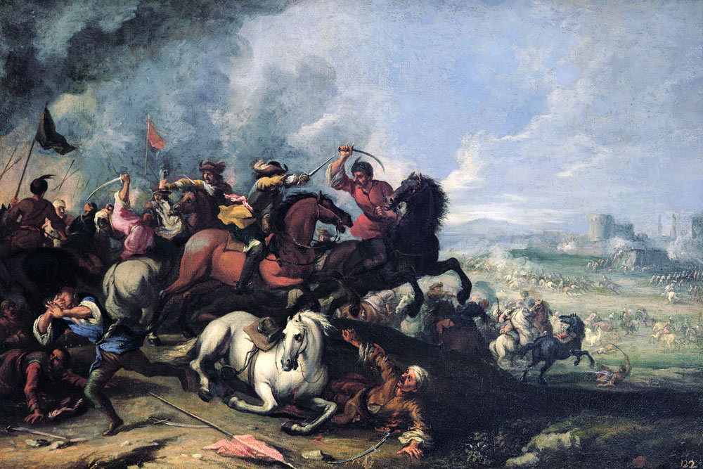 Battle Scene from Jacques Courtois