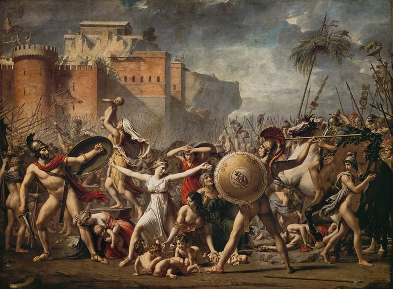 The Sabine Women from Jacques Louis David