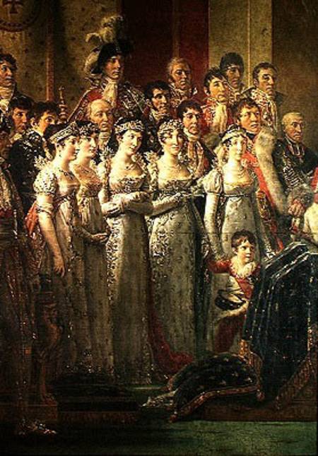 The Consecration of the Emperor Napoleon (1769-1821) and the Coronation of the Empress Josephine (17 from Jacques Louis David