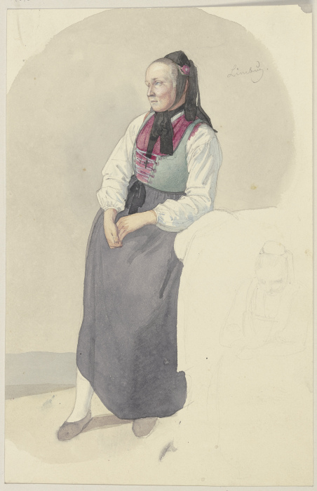 Hessian farmwoman from Jakob Becker