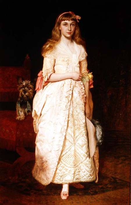 Rose: Portrait of Miss Rose Fenwick from James Archer