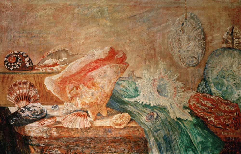 Shells and Shellfish, 1889 from James Ensor