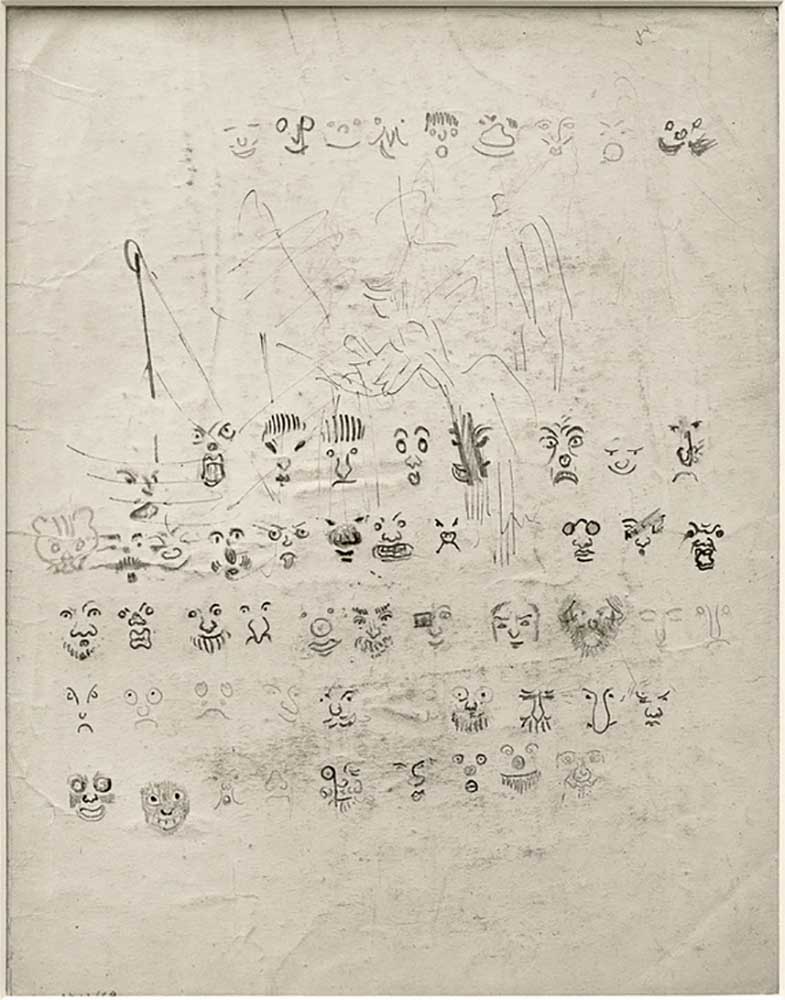 Series of masks from James Ensor