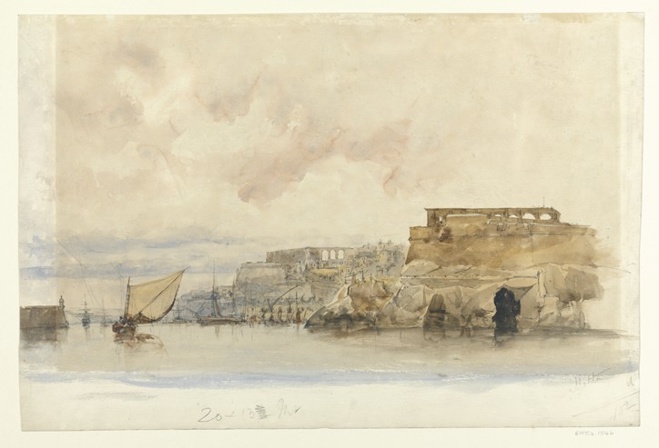 View of Valetta, Malta from James Holland