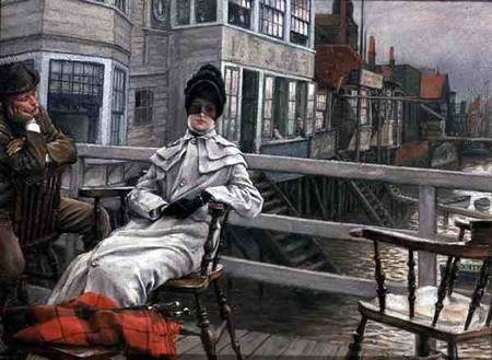 Waiting for the Ferry from James Jacques Tissot