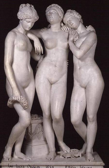 The Three Graces, 1831 from James Pradier