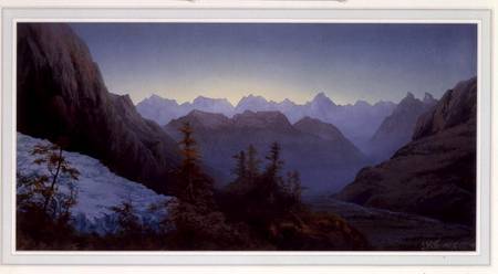 Dawn in the Alps from James Whittet Smith