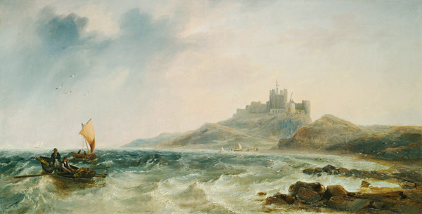 Bamburgh Castle from James Wilson Carmichael