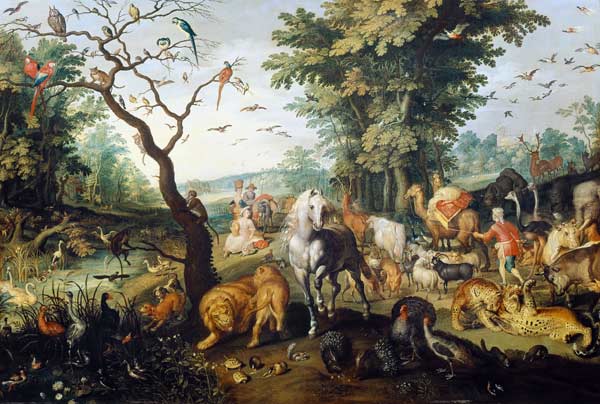 The Entry of the Animals into Noah's Ark from Jan Brueghel d. Ä.