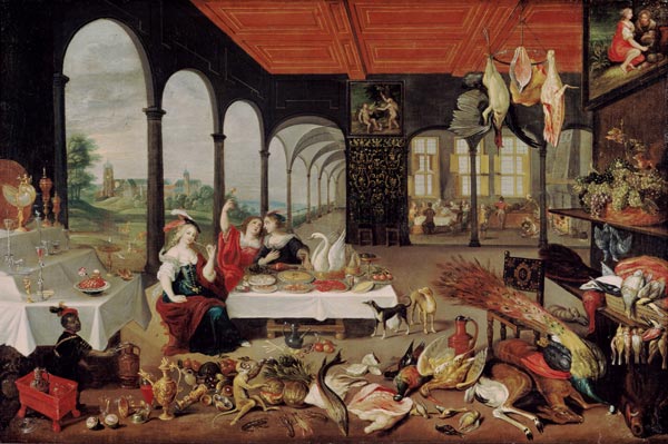 Allegory of Taste from Jan Brueghel d. Ä.