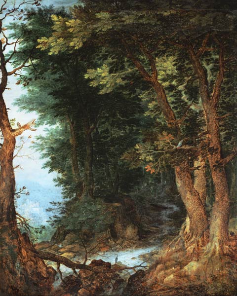 Woodland landscape from Jan Brueghel d. Ä.
