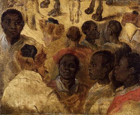Study of Moorish Heads from Jan Brueghel d. Ä.