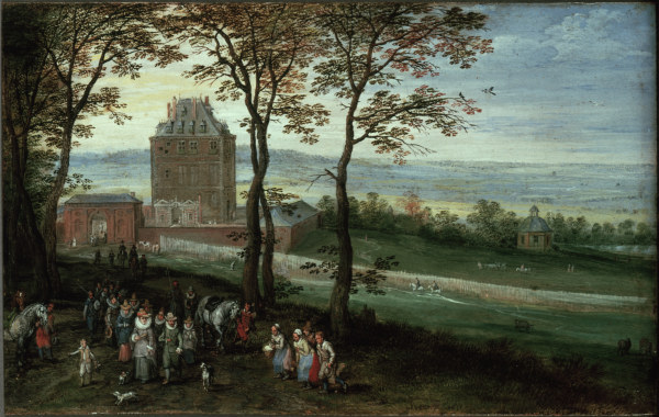 Jan Bruegel d.Ä./ Erzherzog Albrecht from Jan Brueghel d. J.