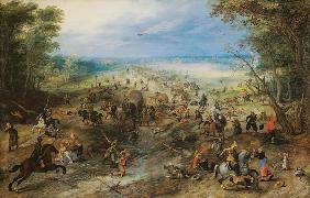 J.Brueghel d.Ä., Der Überfall