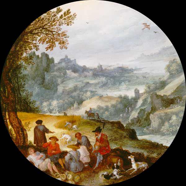 J.Brueghel d.Ä./ Die Ernte/ um 1594