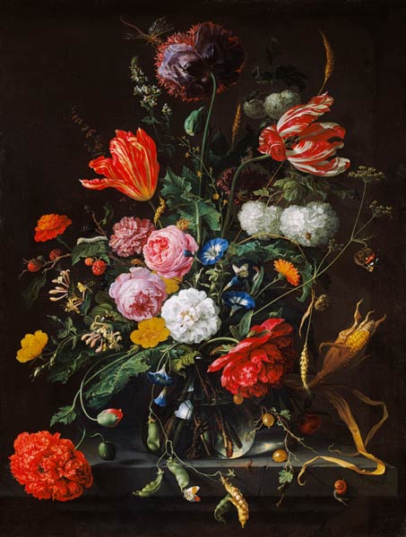 Flower painting from Jan Davidsz de Heem