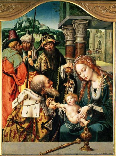 The Adoration of the Magi from Jan Gossaert