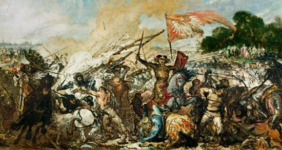 Battle near Tannenberg from Jan Matejko