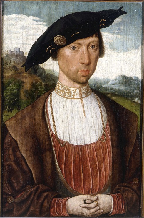 Portrait of Joost van Bronkhorst from Jan Mostaert