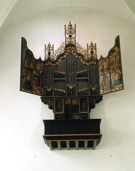 Painted organ from Jan Swart van Groningen