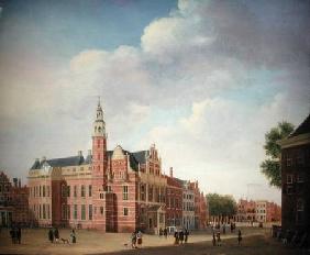 View of the Old Town Hall, The Hague