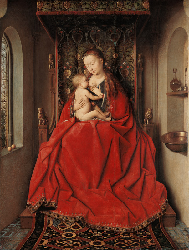 Lucca Madonna from Jan van Eyck