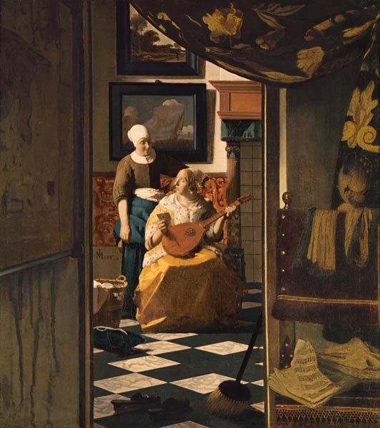The Love Letter from Johannes Vermeer