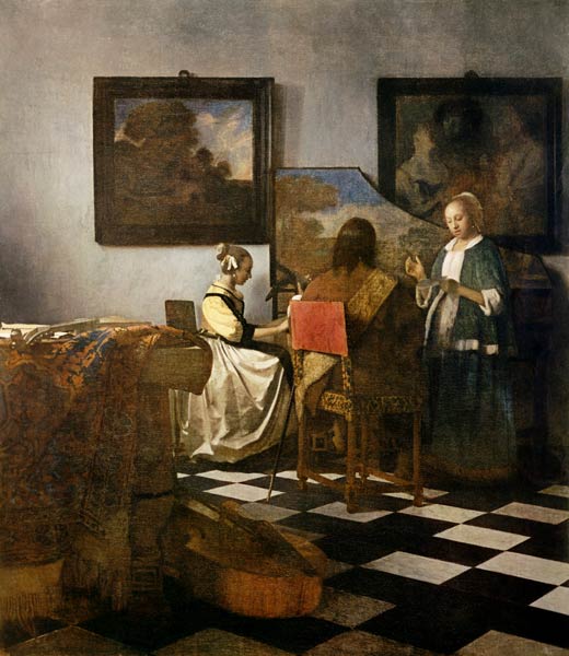 The Concert from Johannes Vermeer