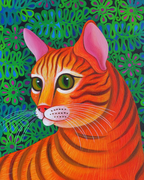 Tiger Cat from Jane Tattersfield