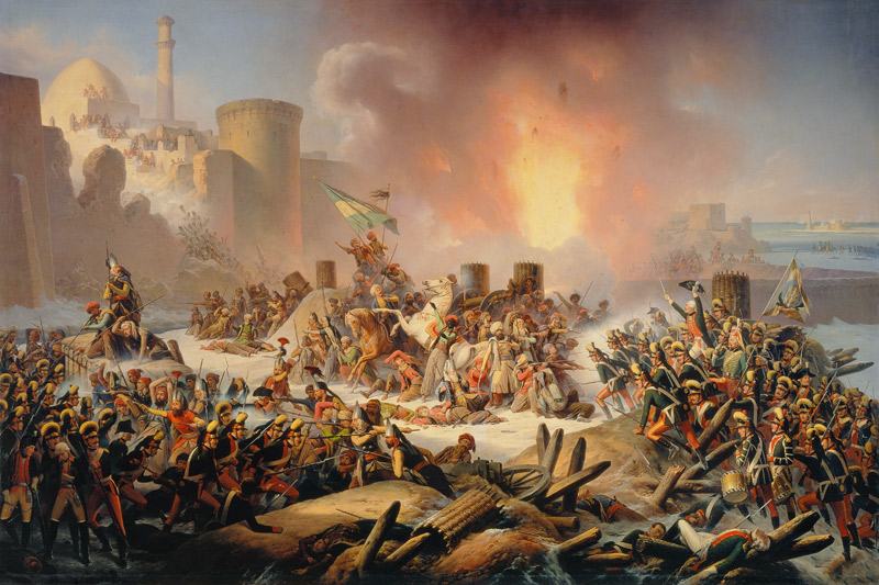 The Siege of the Fortress Ochakov on December 1788 from January Suchodolski