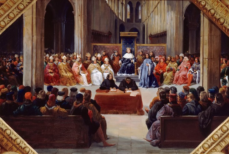 The assembly of the Estates-General, April 10, 1302 from Jean Alaux
