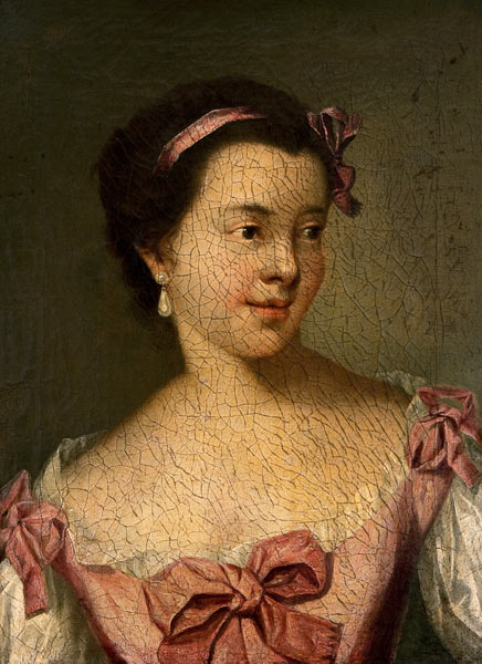 Portrait of a young lady from Jean-Alexis Grimou