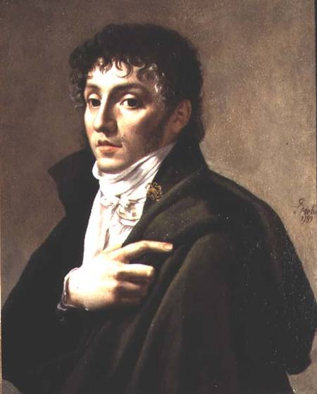 Portrait of Etienne-Henri Mehul (1763-1817) from Jean-Antoine Gros