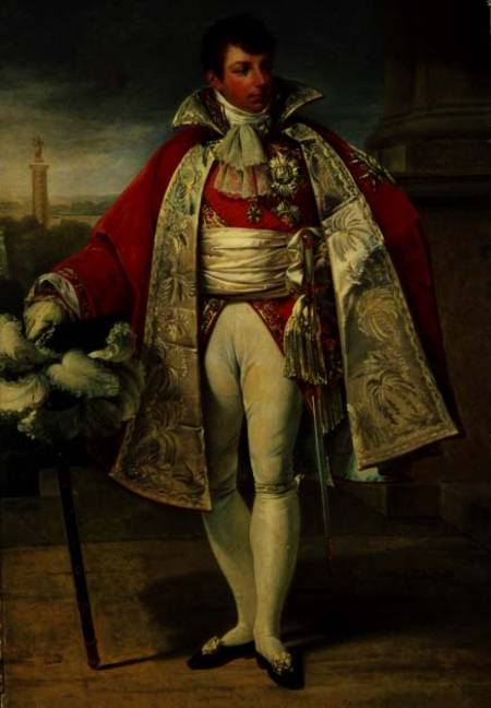 Portrait of Marshal Geraud Christophe Duroc Duke of Friuli (1772-1813) from Jean-Antoine Gros