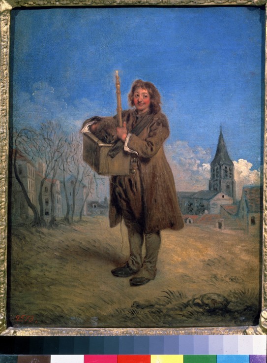 Savoyard with a Marmot from Jean Antoine Watteau