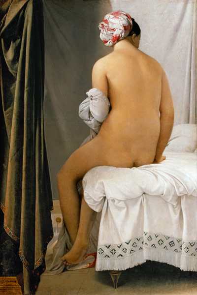 The taking a bath of Valpençon from Jean Auguste Dominique Ingres