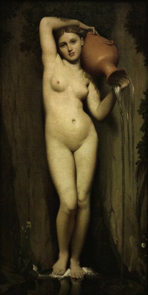 The Source from Jean Auguste Dominique Ingres